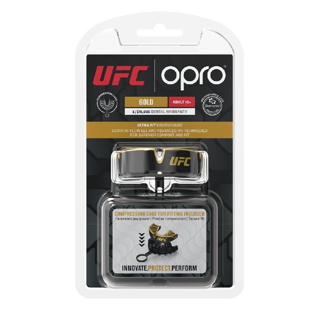 Ju Sports OPRO "UFC" Zahnschutz Gold 2022 - 2 Farben Kostenloser Versand international
