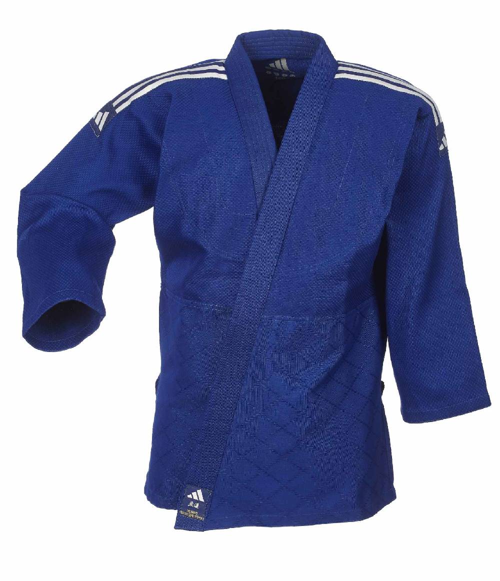 Ju Sports adidas Judo-Anzug Club blau/weiße Streifen, J350B Speichern exportieren