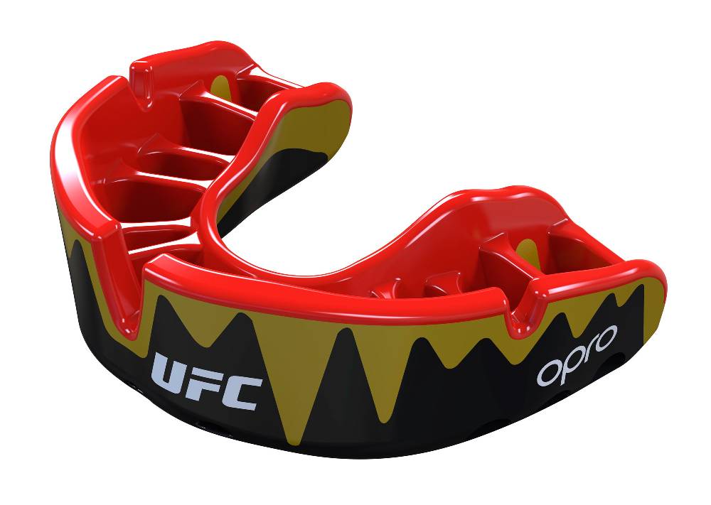 Ju Sports OPRO "UFC" Zahnschutz Platinum Senior Fangz black/gold Riesige Ersparnisse