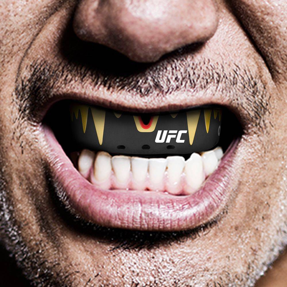 Ju Sports OPRO "UFC" Zahnschutz Platinum Senior Fangz black/gold Riesige Ersparnisse