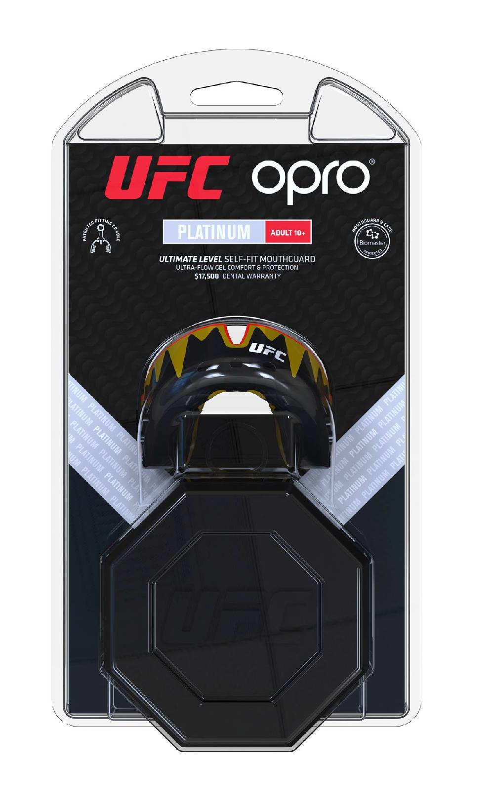 Ju Sports OPRO "UFC" Zahnschutz Platinum Senior Fangz black/gold Riesige Ersparnisse
