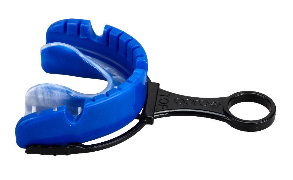 Ju Sports OPRO Zahnschutz Gold Braces Senior blue/pearl VIP-Rabatte