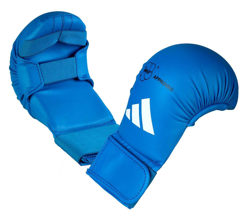 Ju Sports adidas Kumite Handschuhe WKF approved blau, 661.22 Super Sparpreis
