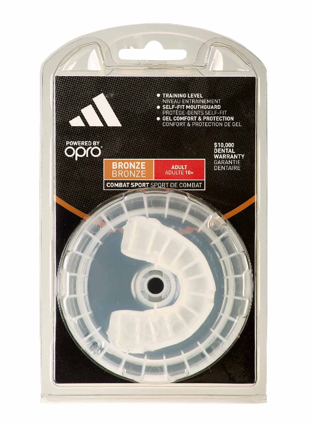 Ju Sports adidas Zahnschutz OPRO Bronze white, ADIBP31 Letzte 3 Tage