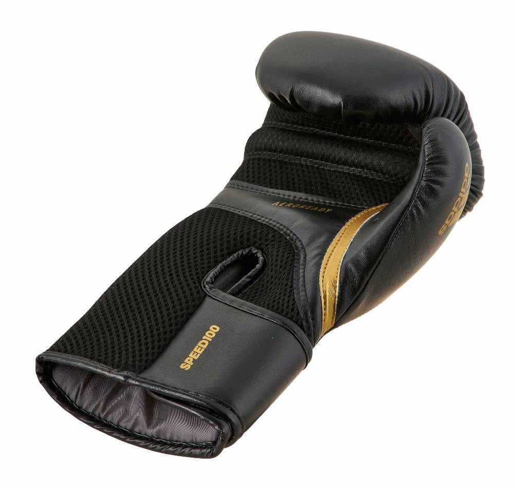 Ju Sports adidas Boxhandschuhe Speed 100, ADISBG100 black/gold Sonderangebot der Fabrik