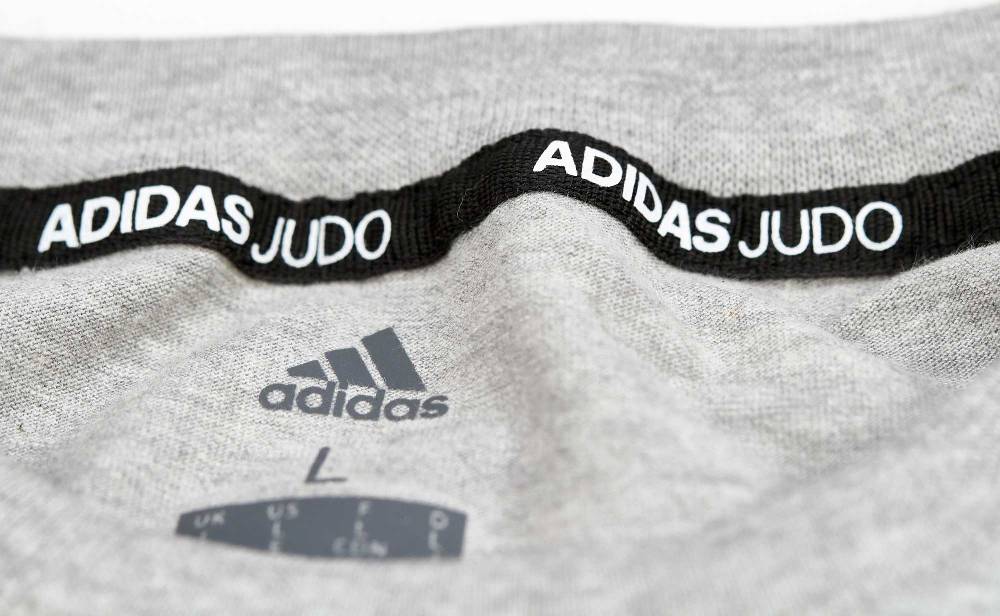 Ju Sports adidas Judo Community Line Shirt "Circle" grey/black, adicsts01J Vierteljährliche Förderung