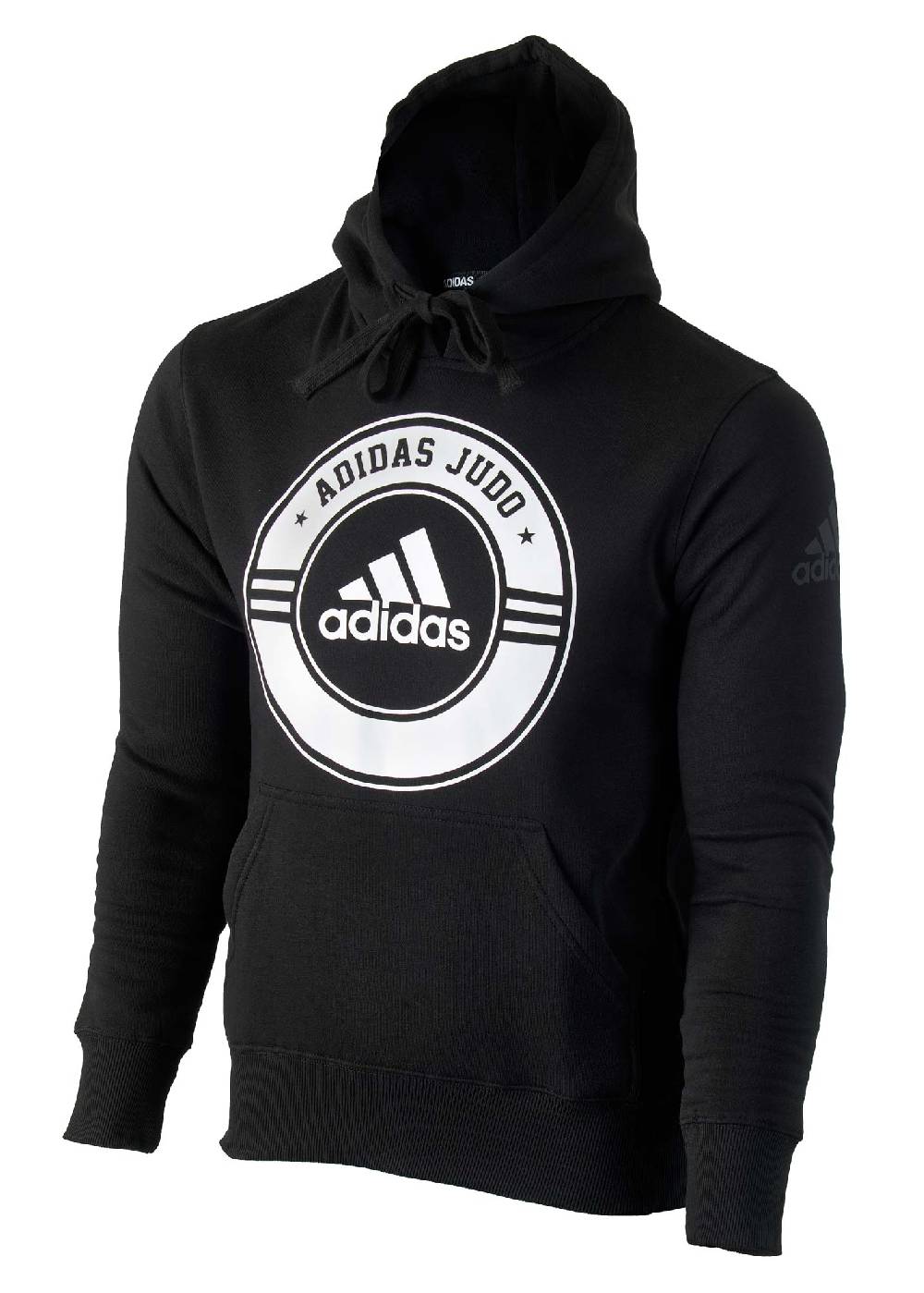 Ju Sports adidas Community line Hoody Judo "Circle" black/white, adicsh05J Großer Ausverkauf