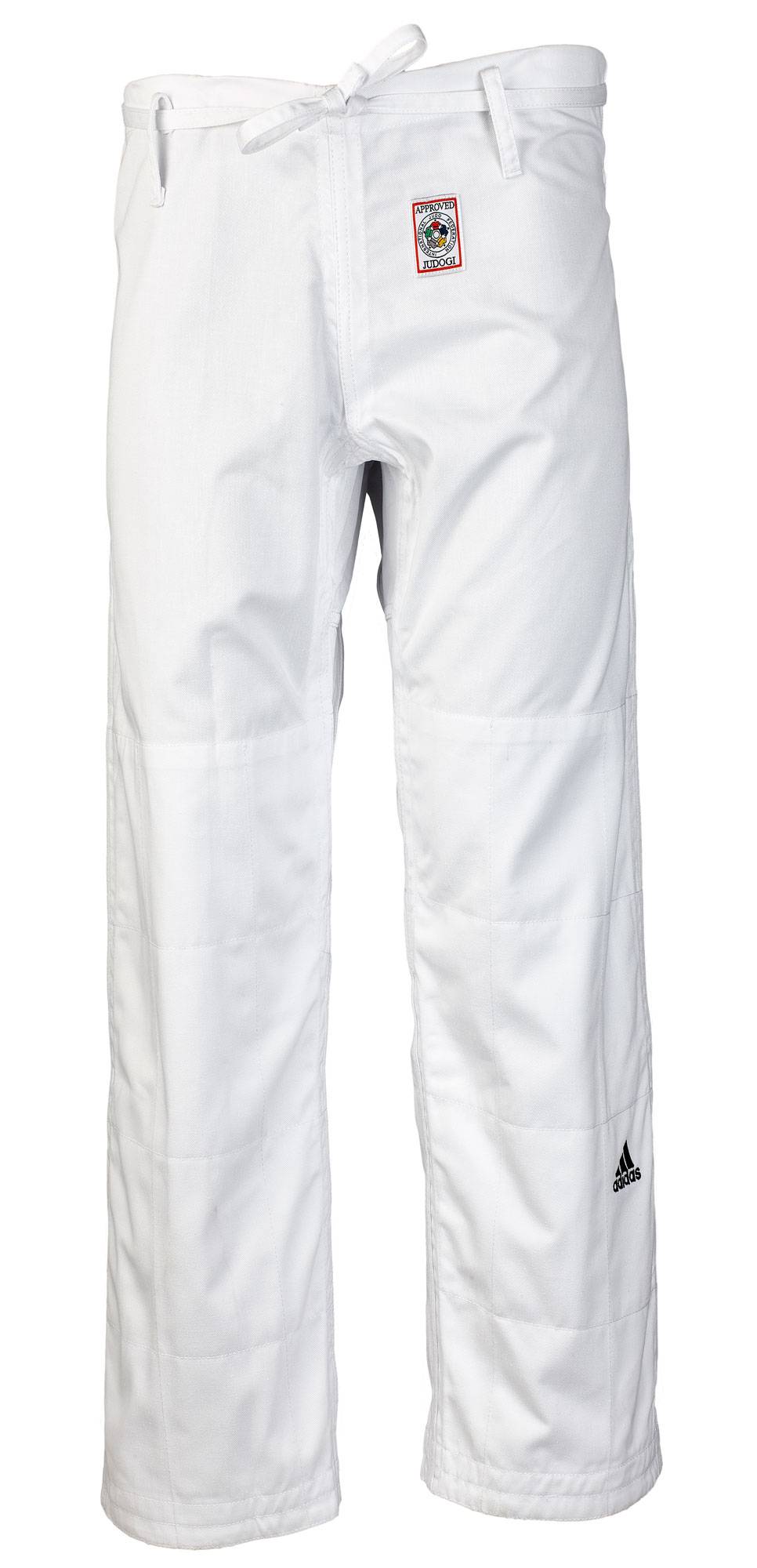 Ju Sports adidas Judoanzug CHAMPION II IJF slim cut, weiß/schwarze Streifen, JIJFS Online