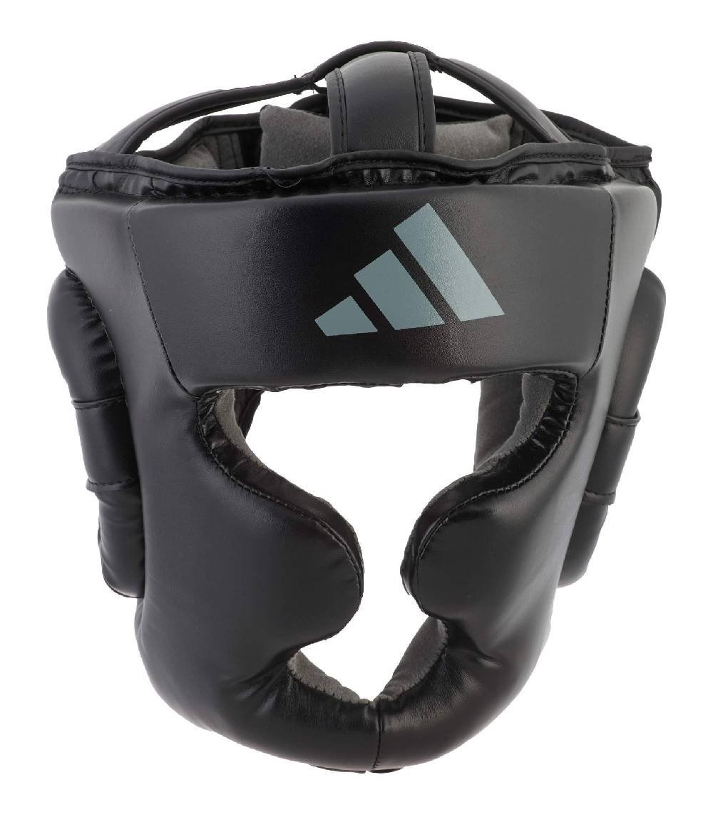 Ju Sports adidas Kopfschutz Speed Super Pro schwarz/grau, ADISBHG041 Clearance-Verkauf