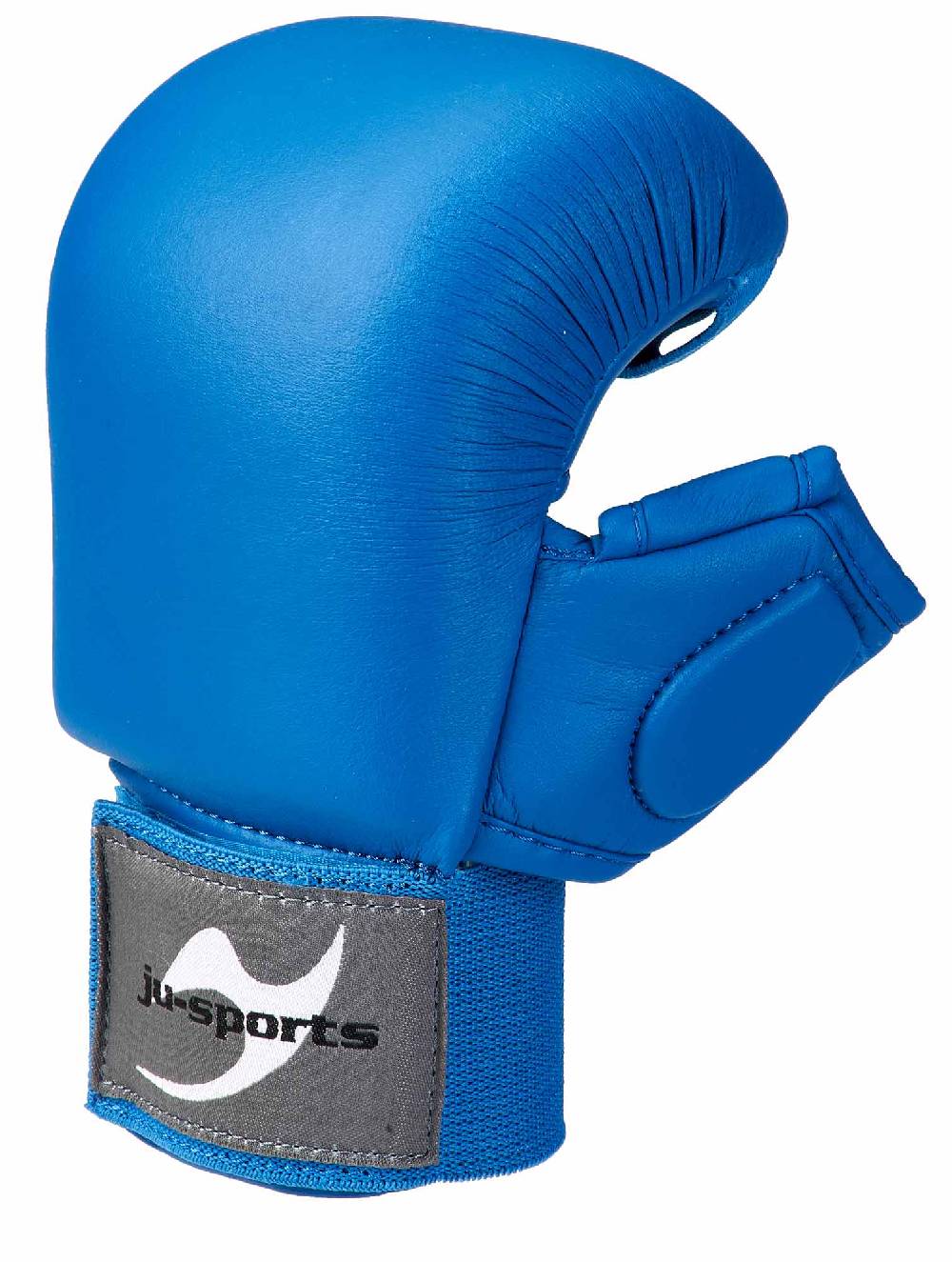 Ju Sports Karate Handschutz blau mit Daumen 50% Rabatt für begrenzte Zeit
