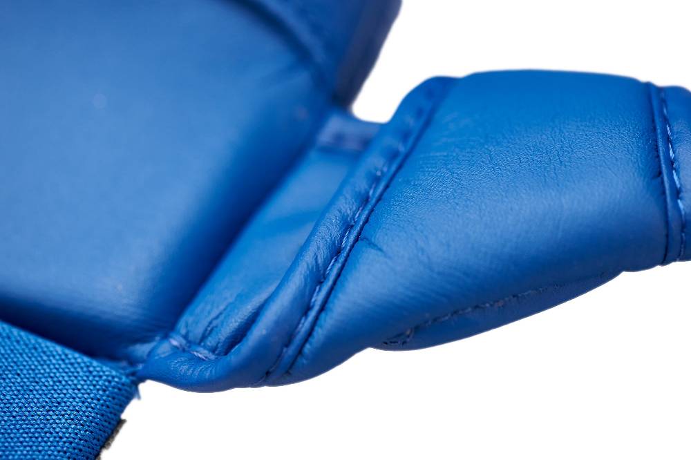 Ju Sports Karate Handschutz blau mit Daumen 50% Rabatt für begrenzte Zeit
