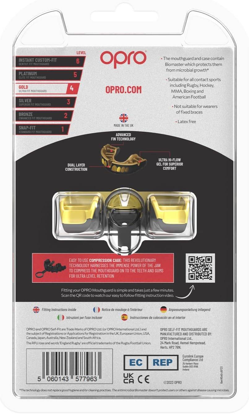 Ju Sports OPRO Zahnschutz Gold Grillz black/gold Senior 2022 Rabatt