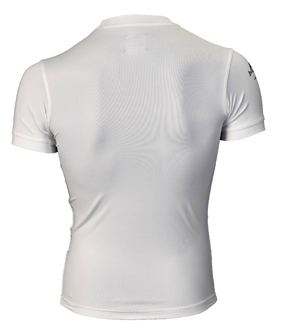 Ju Sports Compression Shirt kurzarm weiß Muttertagsangebot