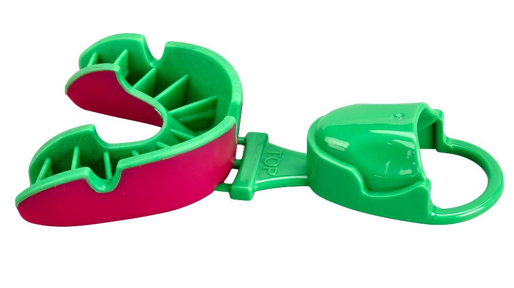 Ju Sports OPRO Zahnschutz Silver - Pink/ Fl. Green Bestseller