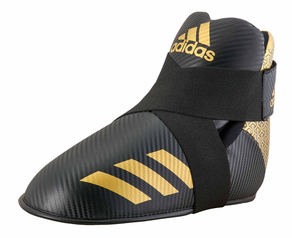 Ju Sports adidas Pro Kickboxing Fußschutz black/gold, adiKBB300HD Sonderangebote