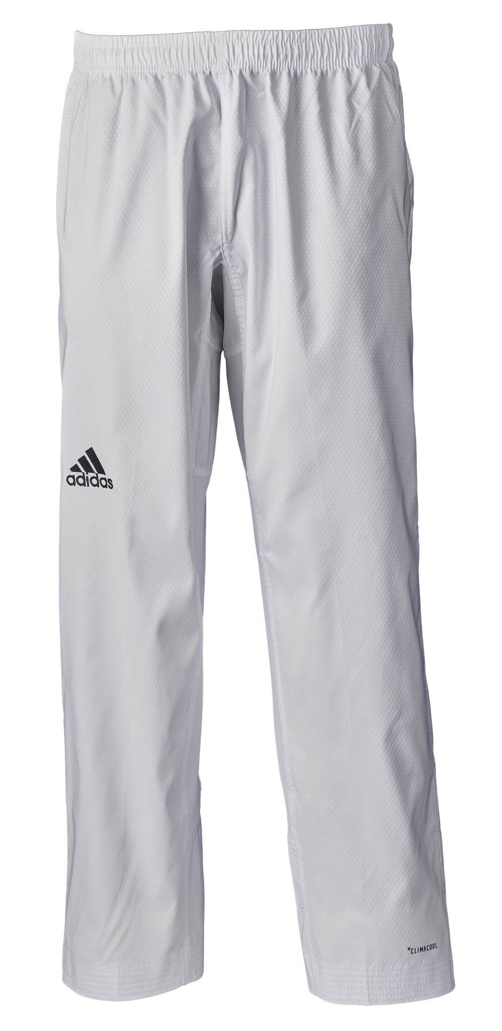 Ju Sports adidas Taekwondoanzug, adi Fighter Eco WT, schwarzes Revers Kostenlose Rückgabe