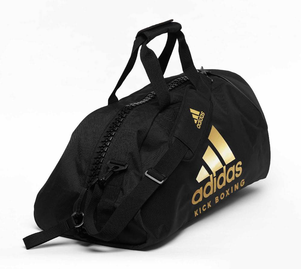 Ju Sports adidas 2in1 Bag Kickboxing black/gold Nylon, adiACC052KB Bis zu 50% Rabatt