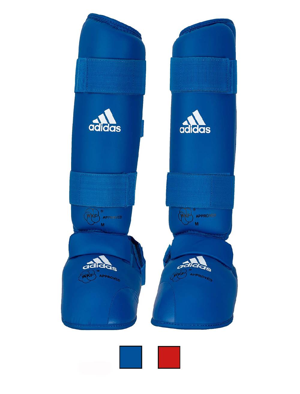 Ju Sports adidas Schien- & Spannschutz WKF approved blau, 661.35 Fabrikladen