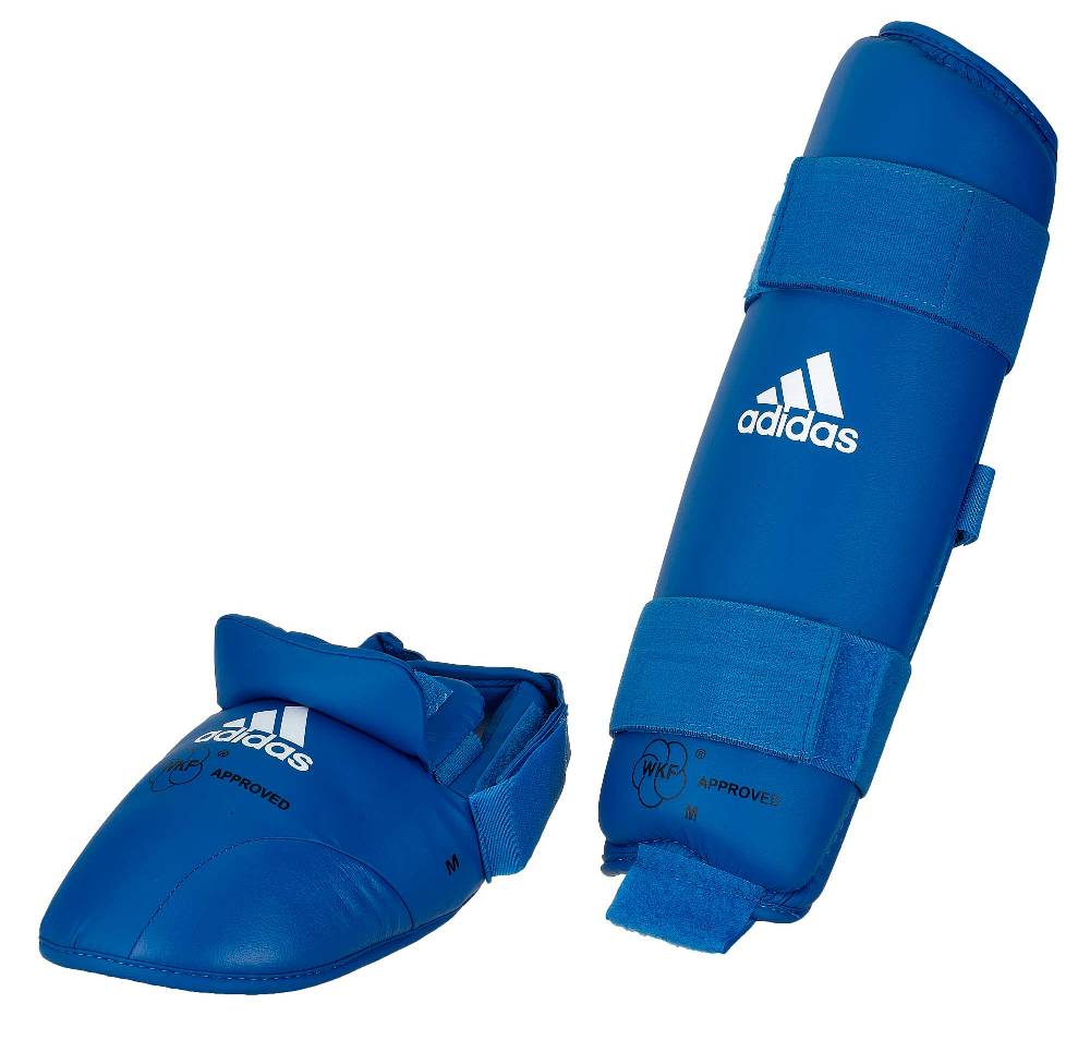 Ju Sports adidas Schien- & Spannschutz WKF approved blau, 661.35 Fabrikladen