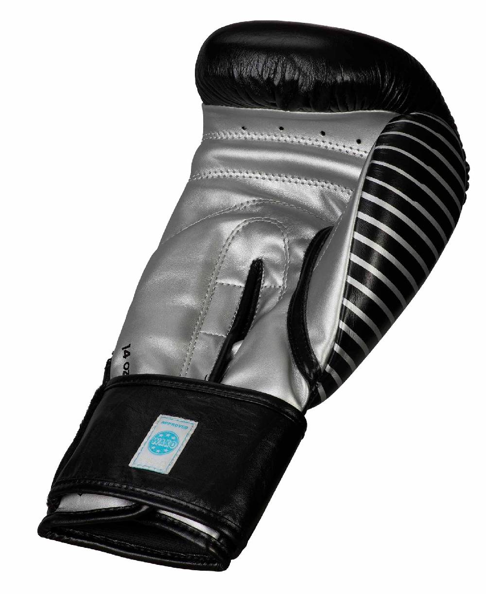 Ju Sports adidas Kickboxing Wettkampfhandschuh black/silver, adiKBWKF200 zollfrei