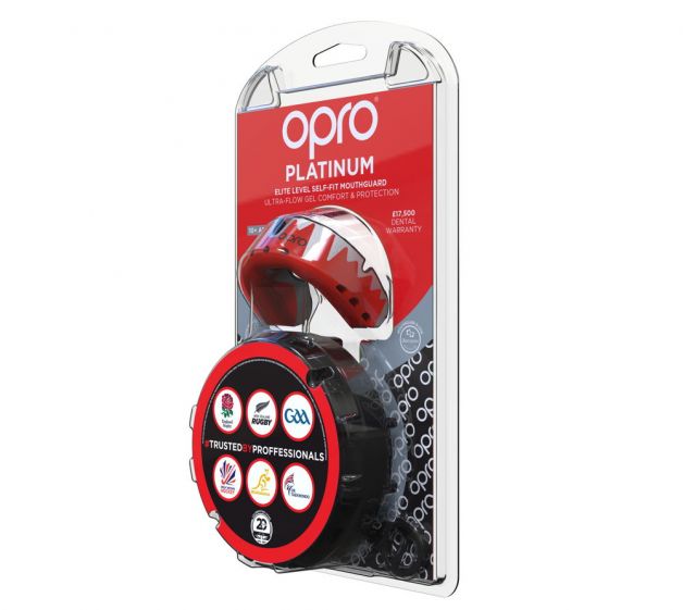 Ju Sports OPRO Zahnschutz Platinum Senior "Fangz" red Exklusivangebot