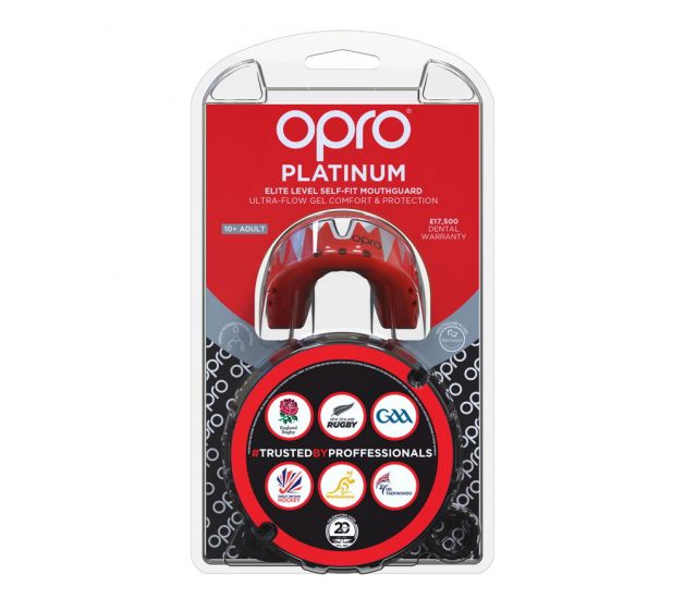 Ju Sports OPRO Zahnschutz Platinum Senior "Fangz" red Exklusivangebot