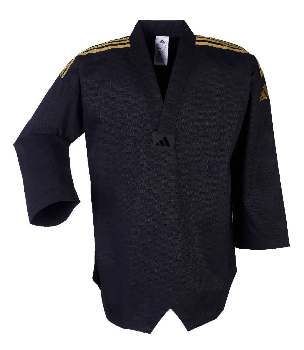 Ju Sports adidas Taekwondoanzug adi champion colour schwarz, ADITCC01 Lagerräumung