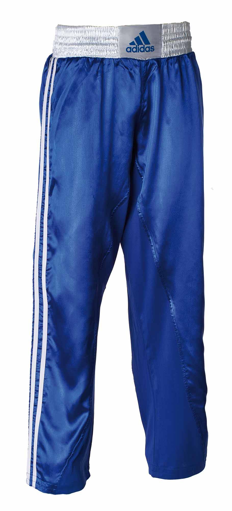 Ju Sports adidas Kickbox-Hose blau/weiß, adiKBUN110T