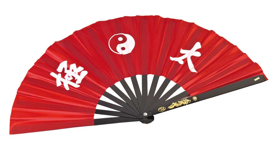 Ju Sports Tai Chi Fächer rot Nur noch ein Tag übrig