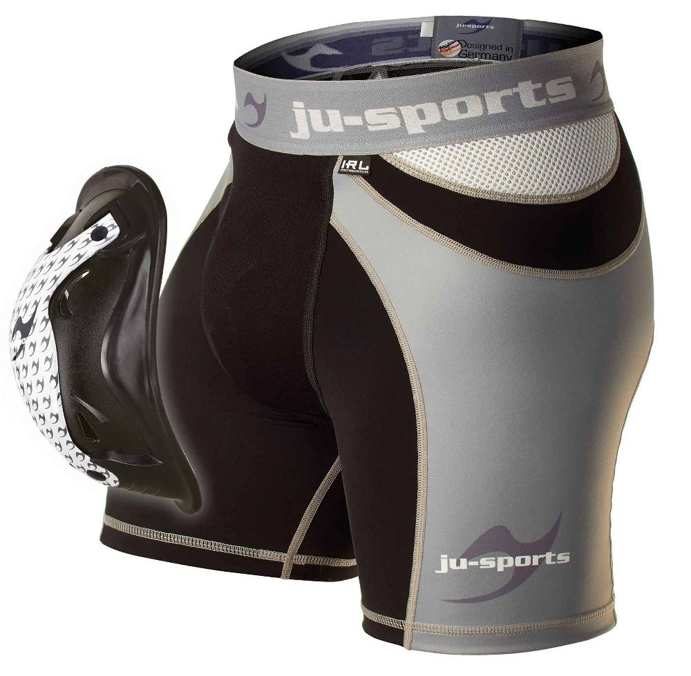 Ju Sports Compression ProLine Shorty + Motion Pro Flexcup, Tiefschutz Fabrikladen