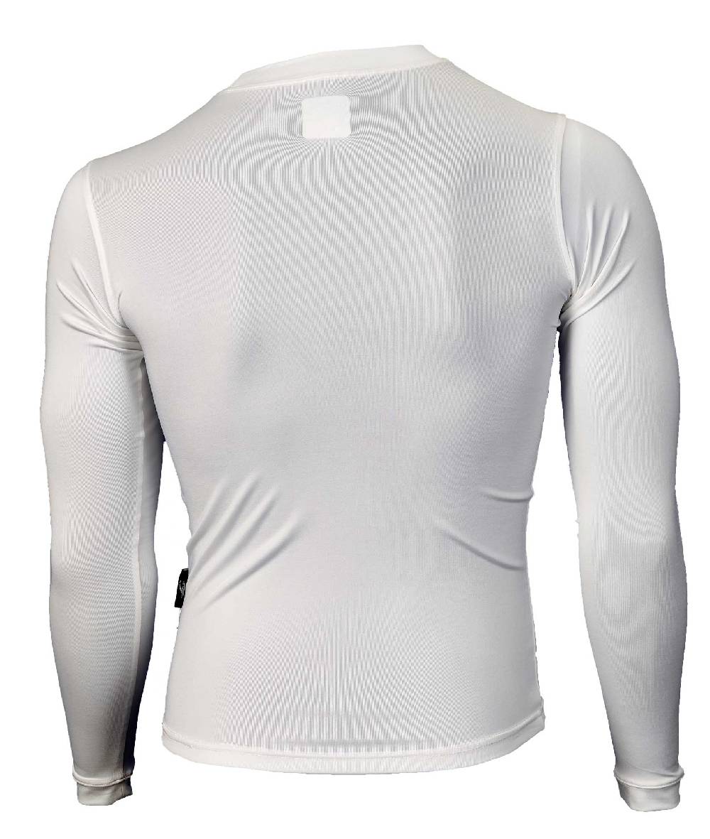 Ju Sports Compression Shirt langarm weiß Online