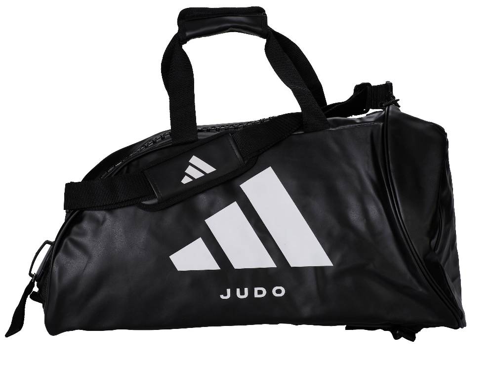 Ju Sports adidas 2in1 Bag "Judo" black/white PU L, adiACC051J Outlet