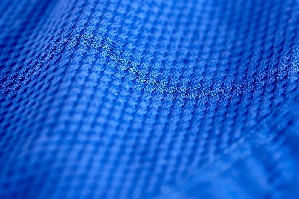 Ju Sports adidas Judo-Anzug Contest blau/silberne Streifen, J650B Begrenztes Angebot