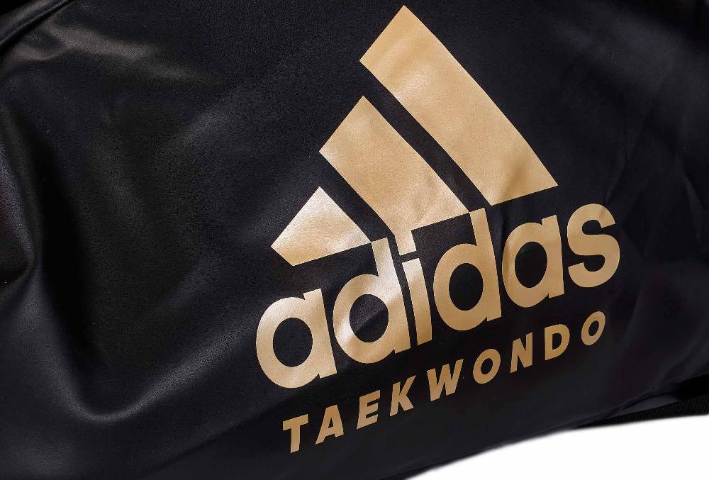 Ju Sports adidas 2in1 Bag Taekwondo black/gold PU, adiACC051T Kostenlose Rückgabe
