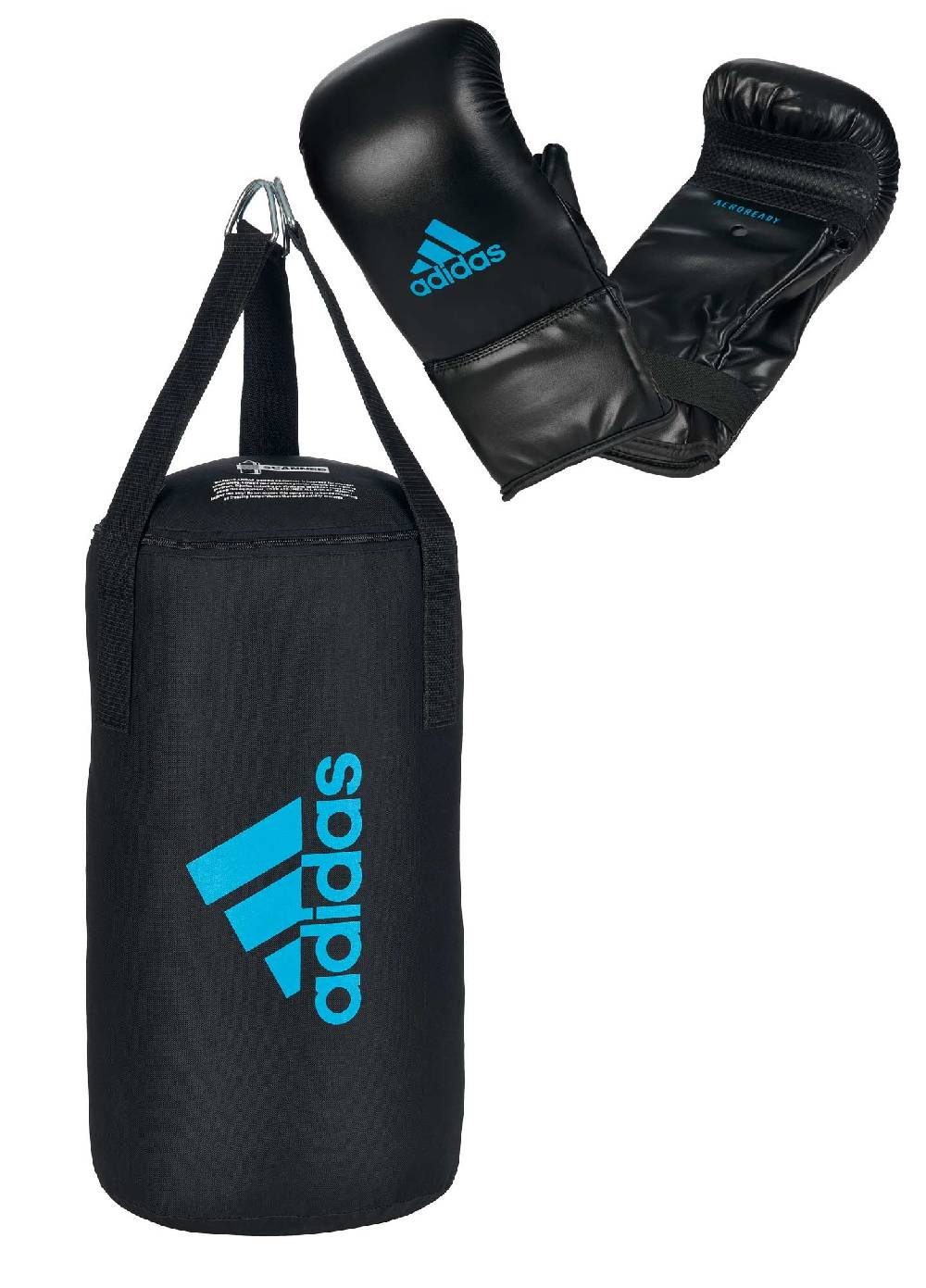 Ju Sports adidas Woman`s Bag Kit, black/solar blue, ADIBACWS01 Letzte 3 Tage