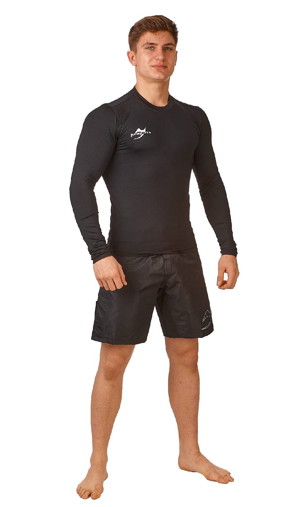 Ju Sports Compression Shirt langarm schwarz Bis zu 60% Rabatt