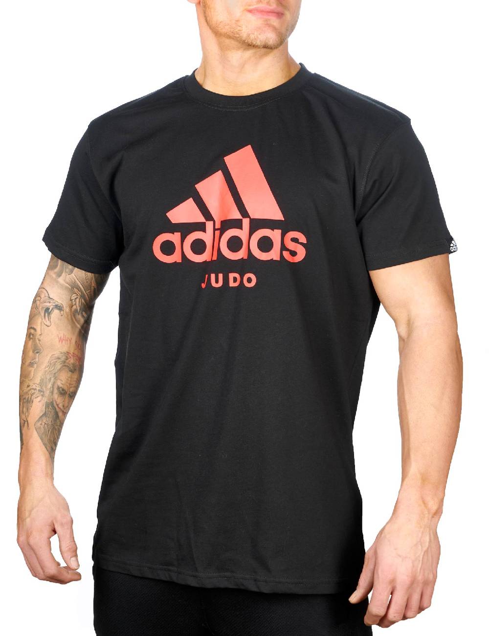 Ju Sports adidas Community line T-Shirt Judo "Performance" black/shock red, ADICTJ Bis zu 65% Rabatt