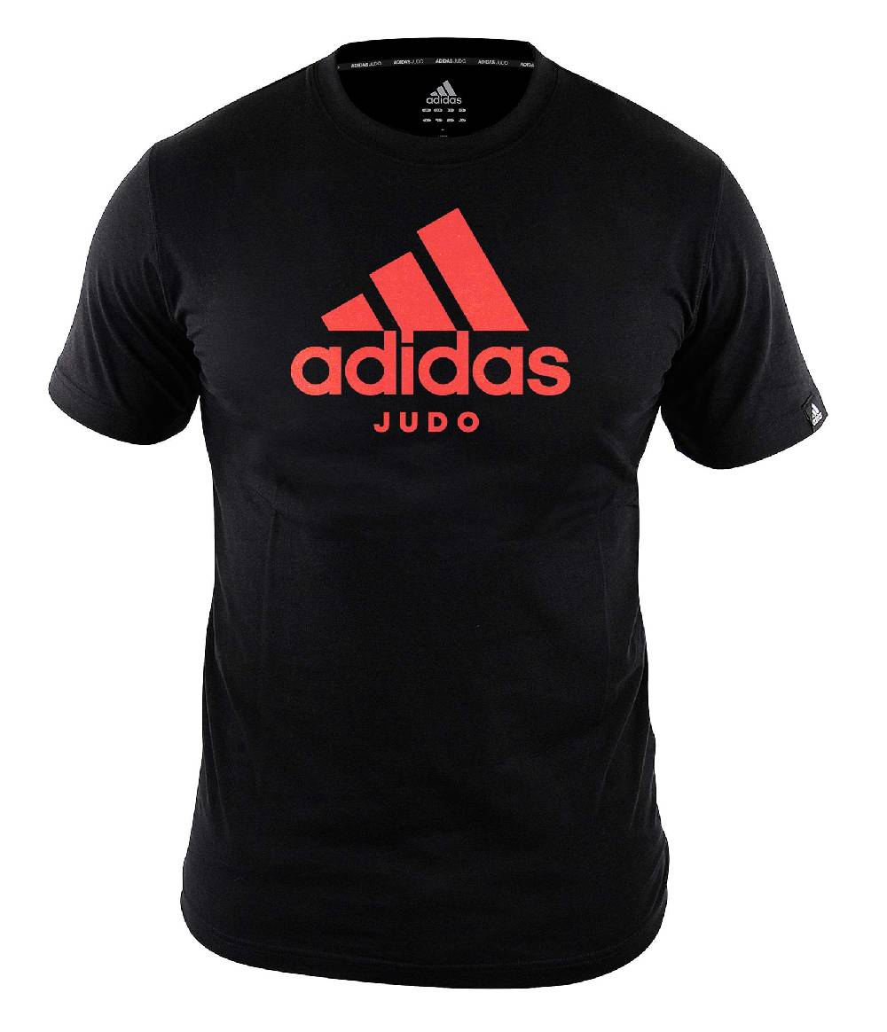 Ju Sports adidas Community line T-Shirt Judo "Performance" black/shock red, ADICTJ Bis zu 65% Rabatt