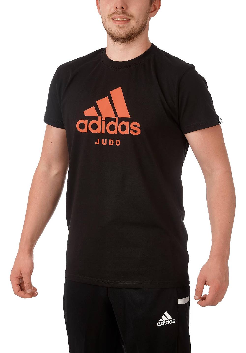 Ju Sports adidas Community line T-Shirt Judo "Performance" black/shock red, ADICTJ Bis zu 65% Rabatt