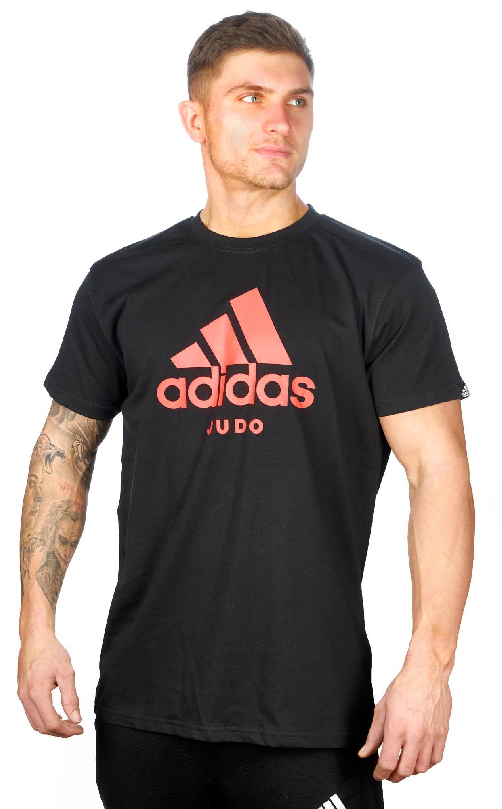 Ju Sports adidas Community line T-Shirt Judo "Performance" black/shock red, ADICTJ Bis zu 65% Rabatt