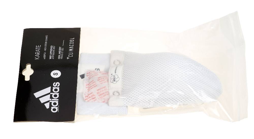 Ju Sports adidas Tiefschutz official WKF "Climacool" weiß, ADIBP06-WKF Riesige Rabatte