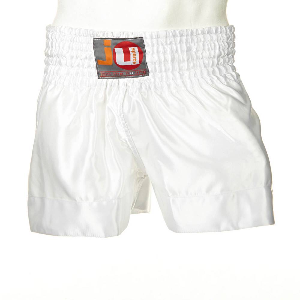 Ju Sports Thaiboxhose "color" weiß Im Verkauf