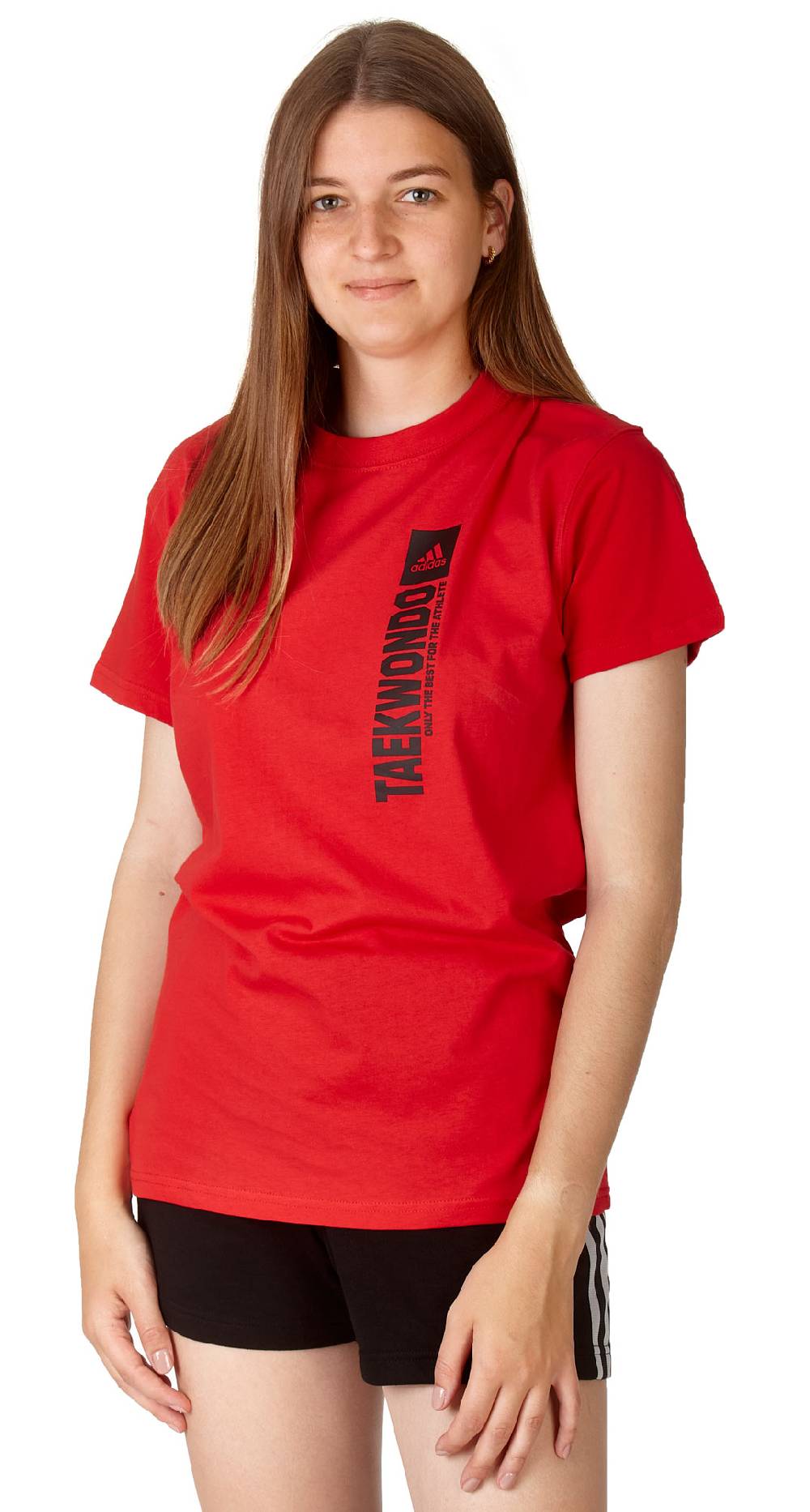 Ju Sports adidas Community 22 T-Shirt Taekwondo rot, adiCLTS21V-T Outlet