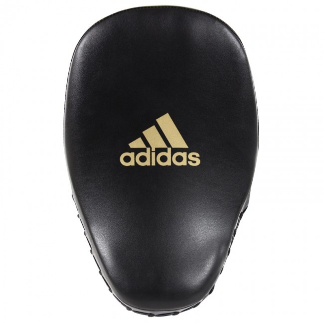 Ju Sports adidas Training Curved Paar-Pratzen kurz schwarz/gold, ADISBAC01 Günstig kaufen