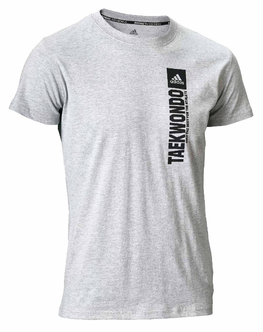Ju Sports adidas Community 22 T-Shirt Taekwondo grau, adiCLTS21V-T Lagerräumung