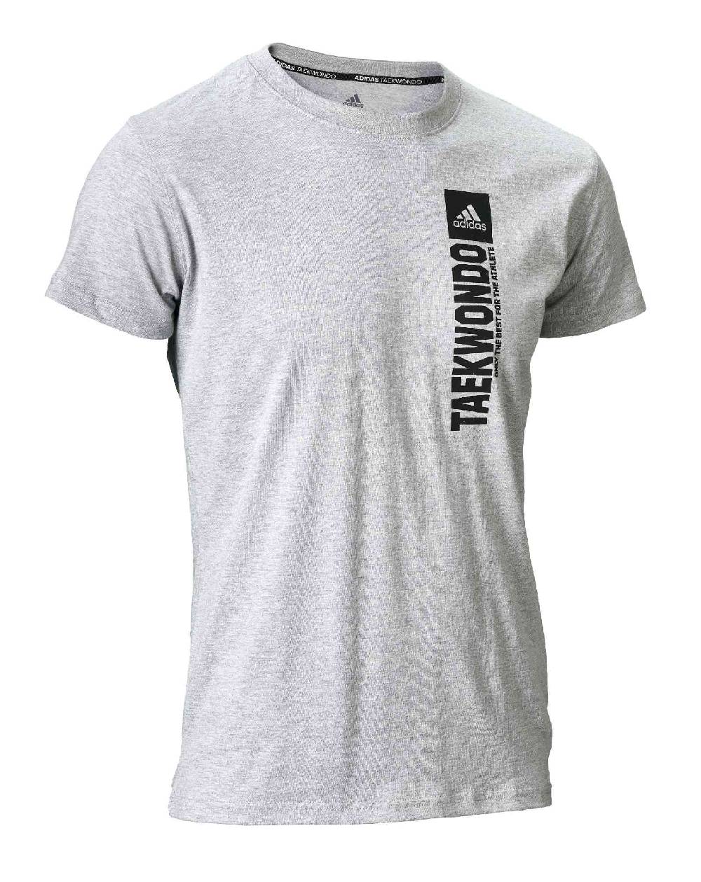 Ju Sports adidas Community 22 T-Shirt Taekwondo grau, adiCLTS21V-T Lagerräumung