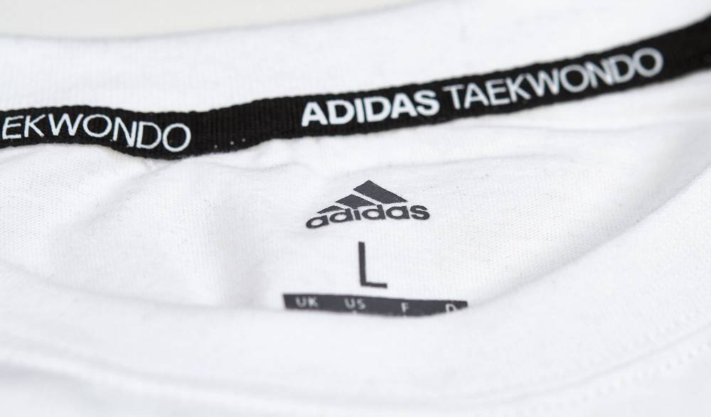 Ju Sports adidas Taekwondo Community Line Shirt "Circle" weiß/rot, adicsts01T Neueste Stile