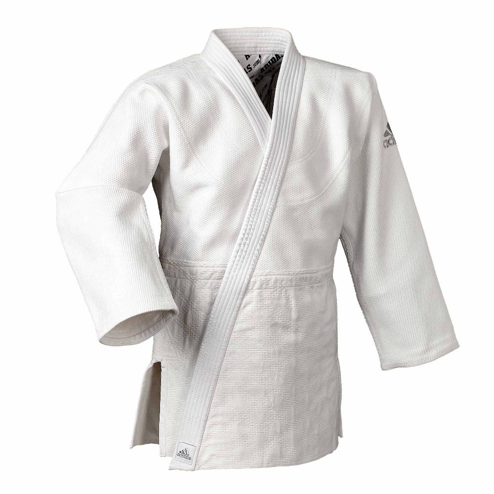 Ju Sports adidas Judo-Anzug Millenium weiß/silbernes Logo, J990 Riesige Rabatte