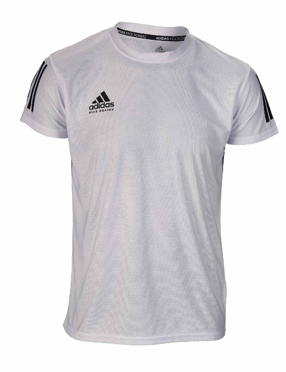 Ju Sports adidas Kickbox-T-Shirt Basic weiß/schwarz, adiKBTS100 Begrenztes Angebot