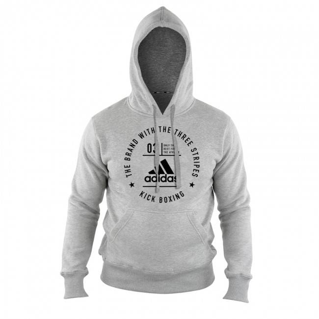 Ju Sports adidas Community Line Hoody Kickboxing grey/black, adiCL02KB Online Outlet